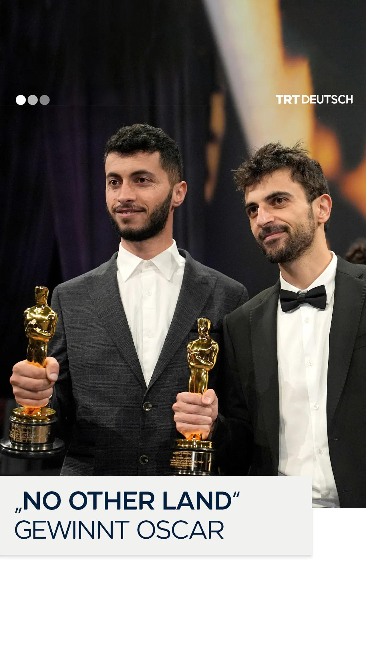 „No Other Land“
gewinnt Oscar
